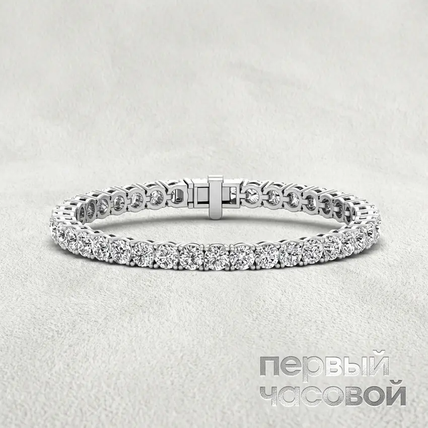 Браслет с бриллиантами 25 ct. G-H/VS (3 Excellent)