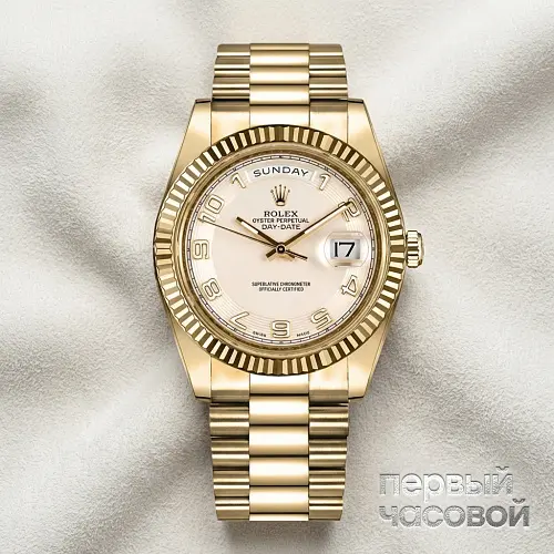 Day-Date II 41mm Yellow Gold President Ivory