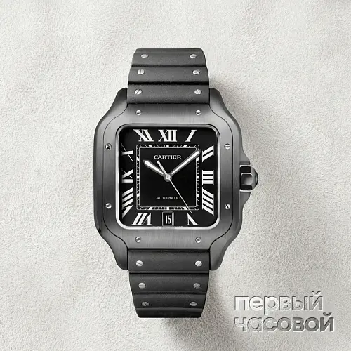 Santos De Cartier Black PVD