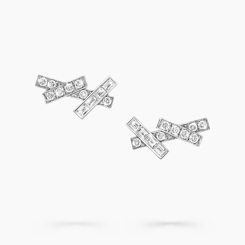 Threads Diamond Mini Earrings