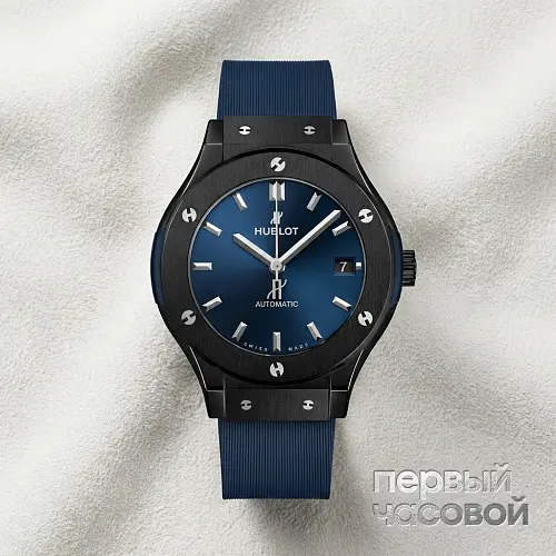 Classic Fusion Ceramic Blue 38 mm