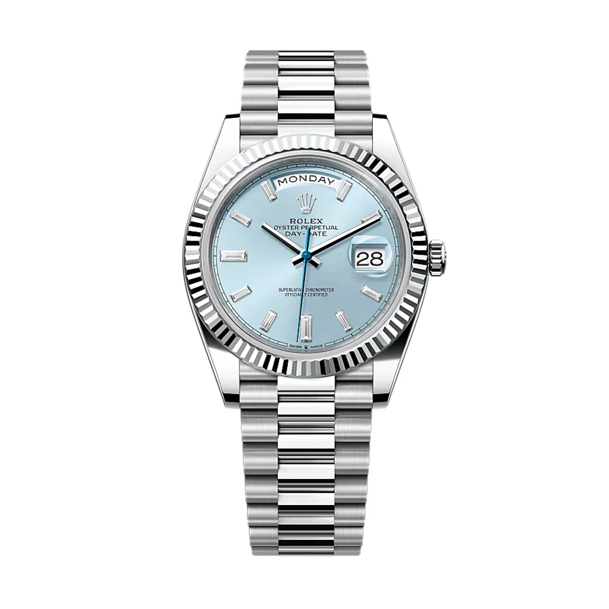 Купить элитные часы Rolex Day-Date 40 Oyster Platinum 228236: в наличии в Москве!