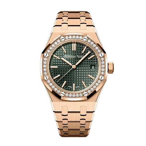 Royal Oak 37Mm Rose Gold Green Dial 50TH ANNIVERSARY «50-ЛЕТНИЙ ЮБИЛЕЙ»