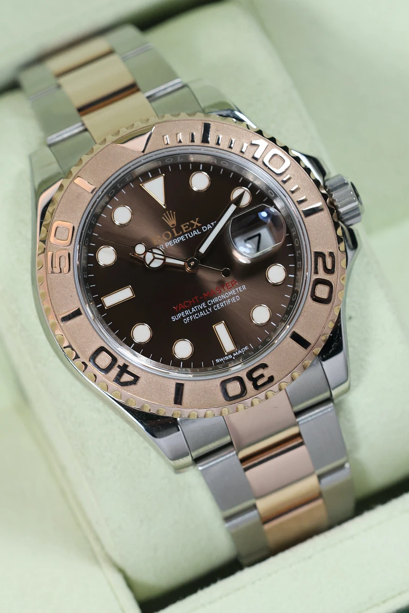 Rolex Yacht-Master Steel & Rose Gold Chocolate Dial 40 mm 116621 — фото 5