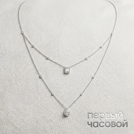 Колье My Twin 2-Row 0.40 Ct X 2