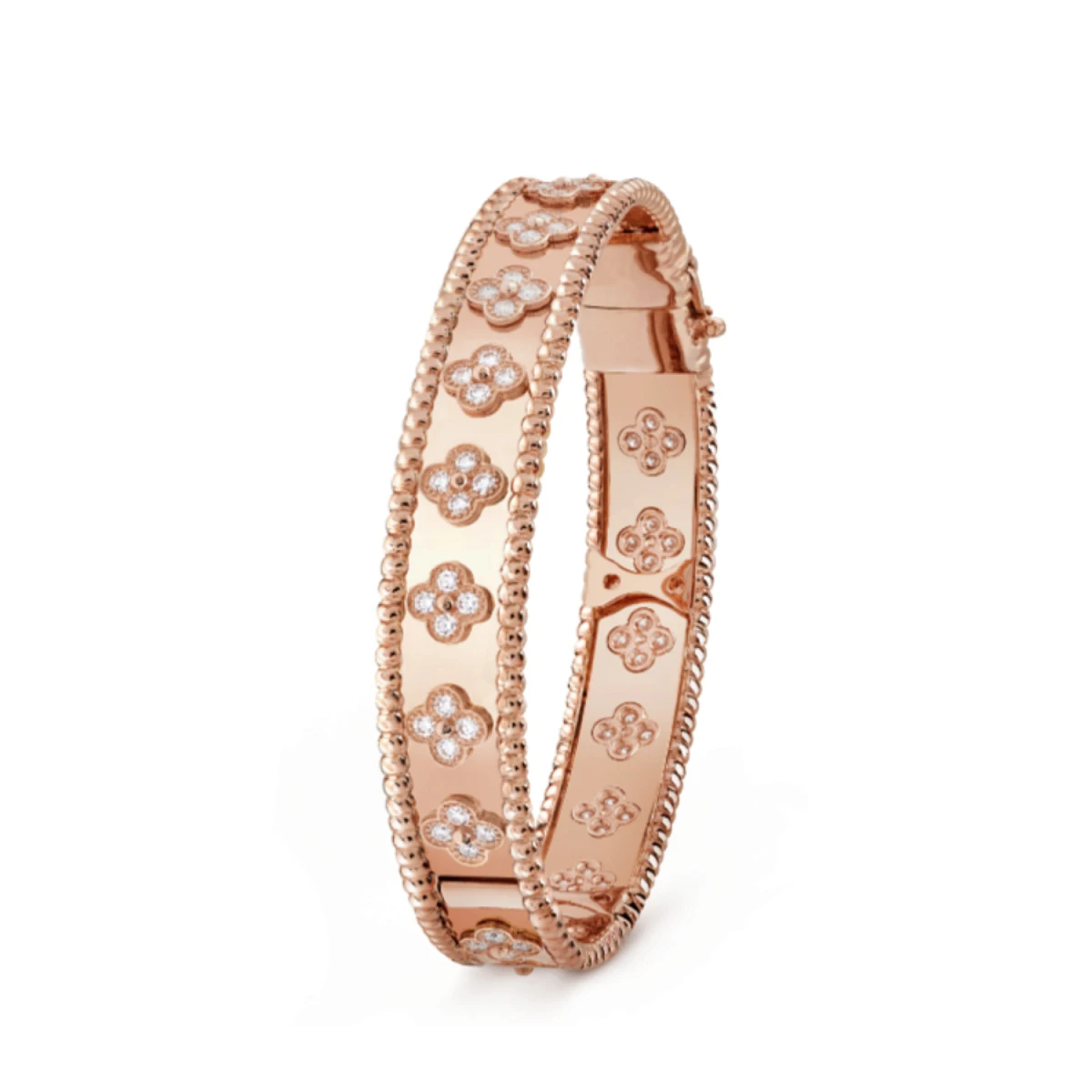 Купить украшение Van Cleef &amp; Arpels Браслет Perlée Clovers, medium model VCARN5B200: в наличии в Москве!