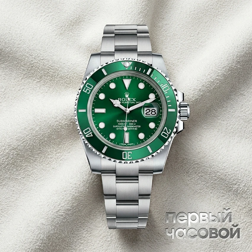 Submariner Green Hulk В Заводских Пленках 2018 год