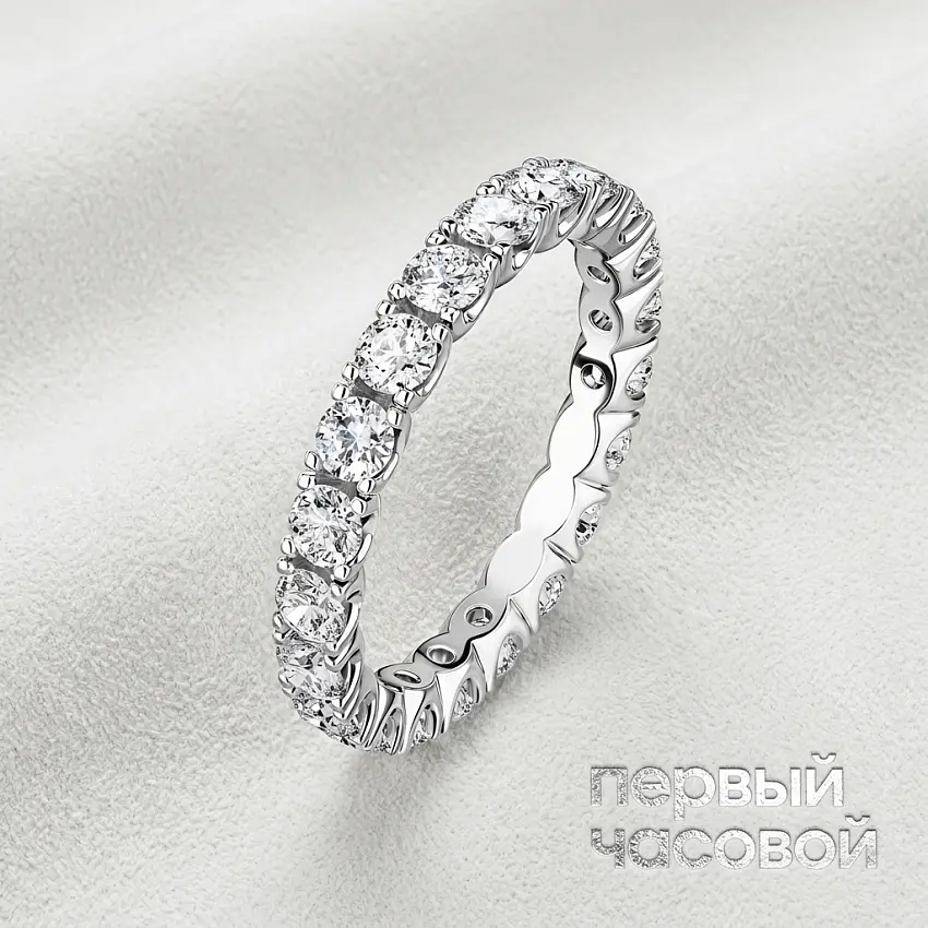 Eternity Ring 4,5 ct. D/VVS1 (3 Excellent, NONE)