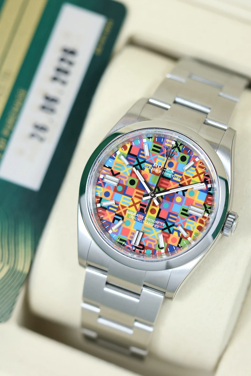 Купить элитные часы Rolex Oyster Perpetual 36 Jubilee-Motif 126000-0016: в наличии в Москве!