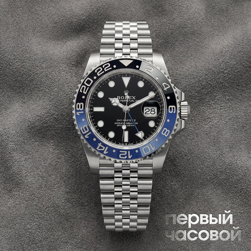 Rolex Gmt-Master Ii Batman 126710Blnr "Bat Girl" Full Stickers