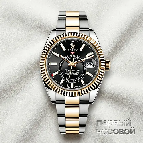 Sky-Dweller 42mm Steel and Yellow