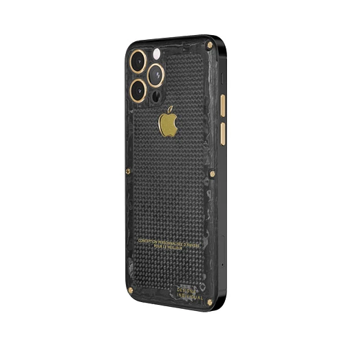 Iphone Carbon Boss Ceramics Gold 12