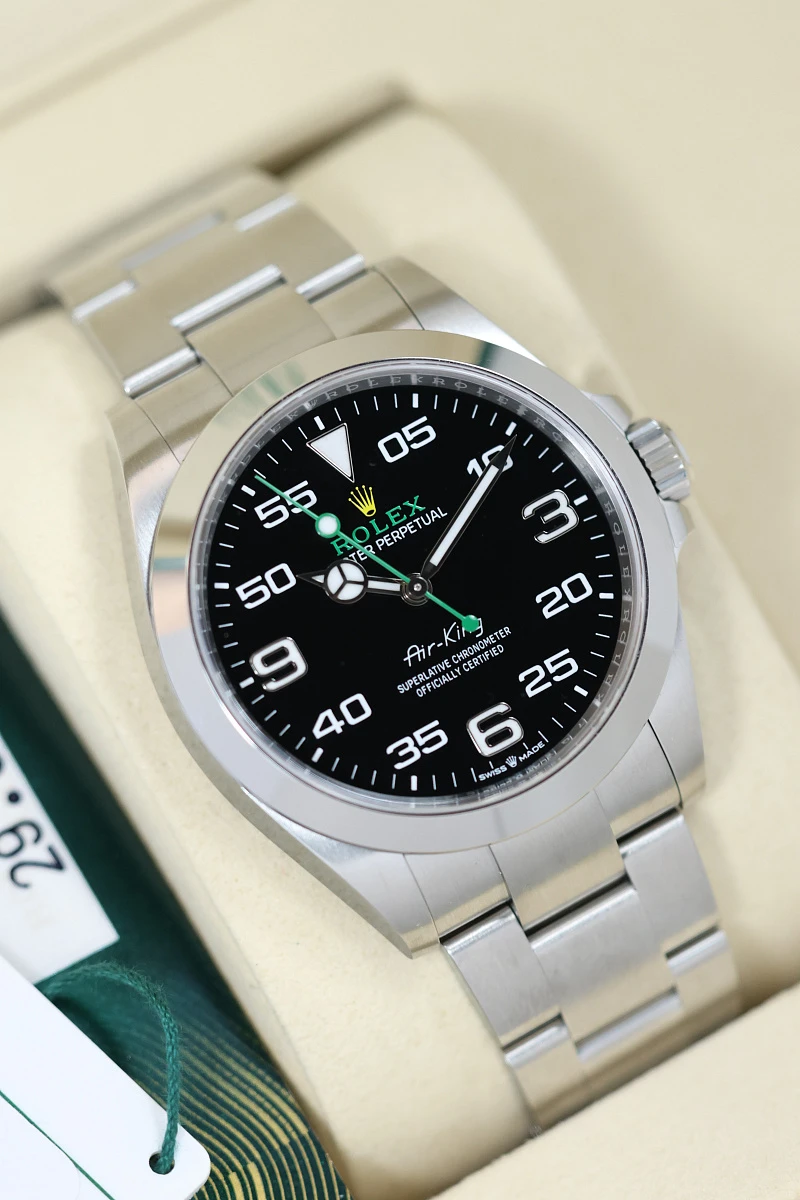 Купить элитные часы Rolex Oyster Perpetual Air King  126900: в наличии в Москве!