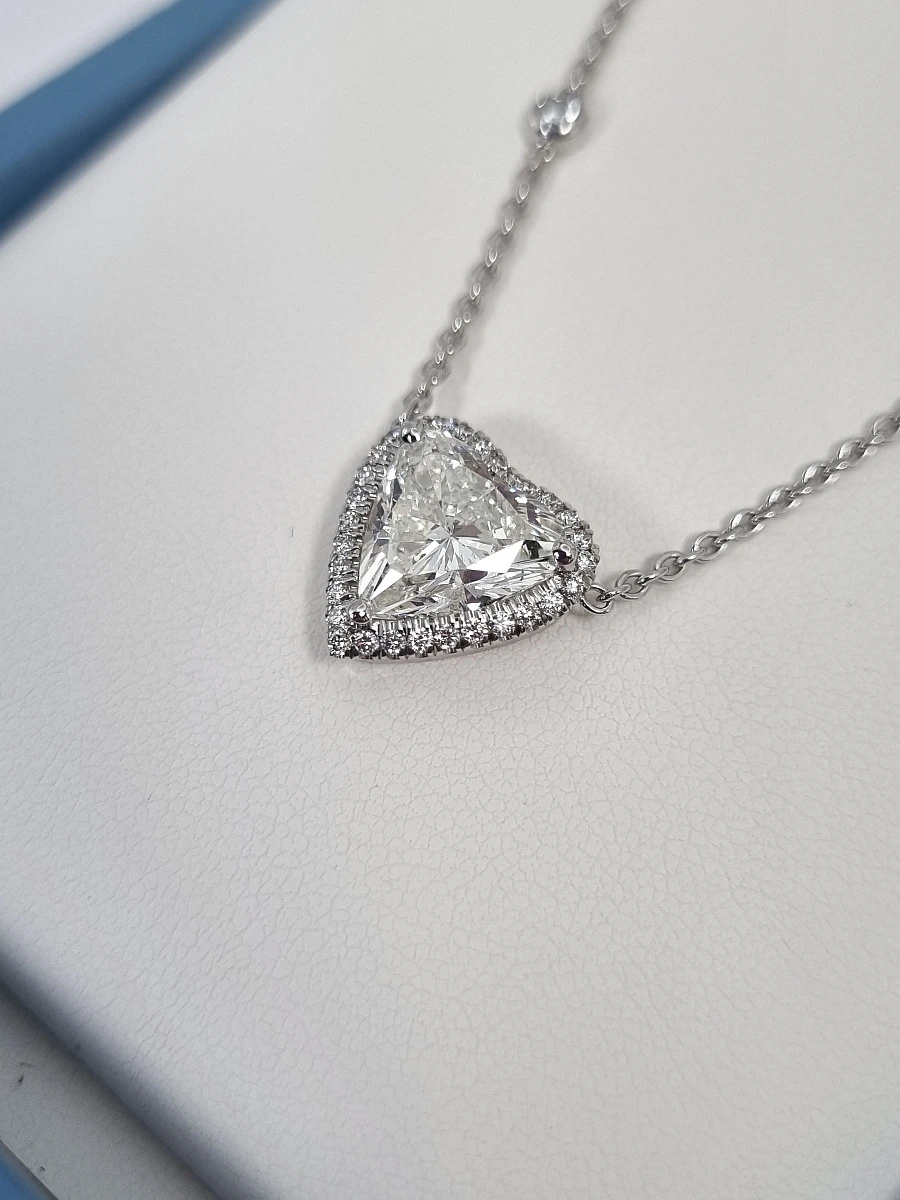 Купить украшение NO NAME Колье с бриллиантом 3,19 ct. K/Si1 : в наличии в Москве!