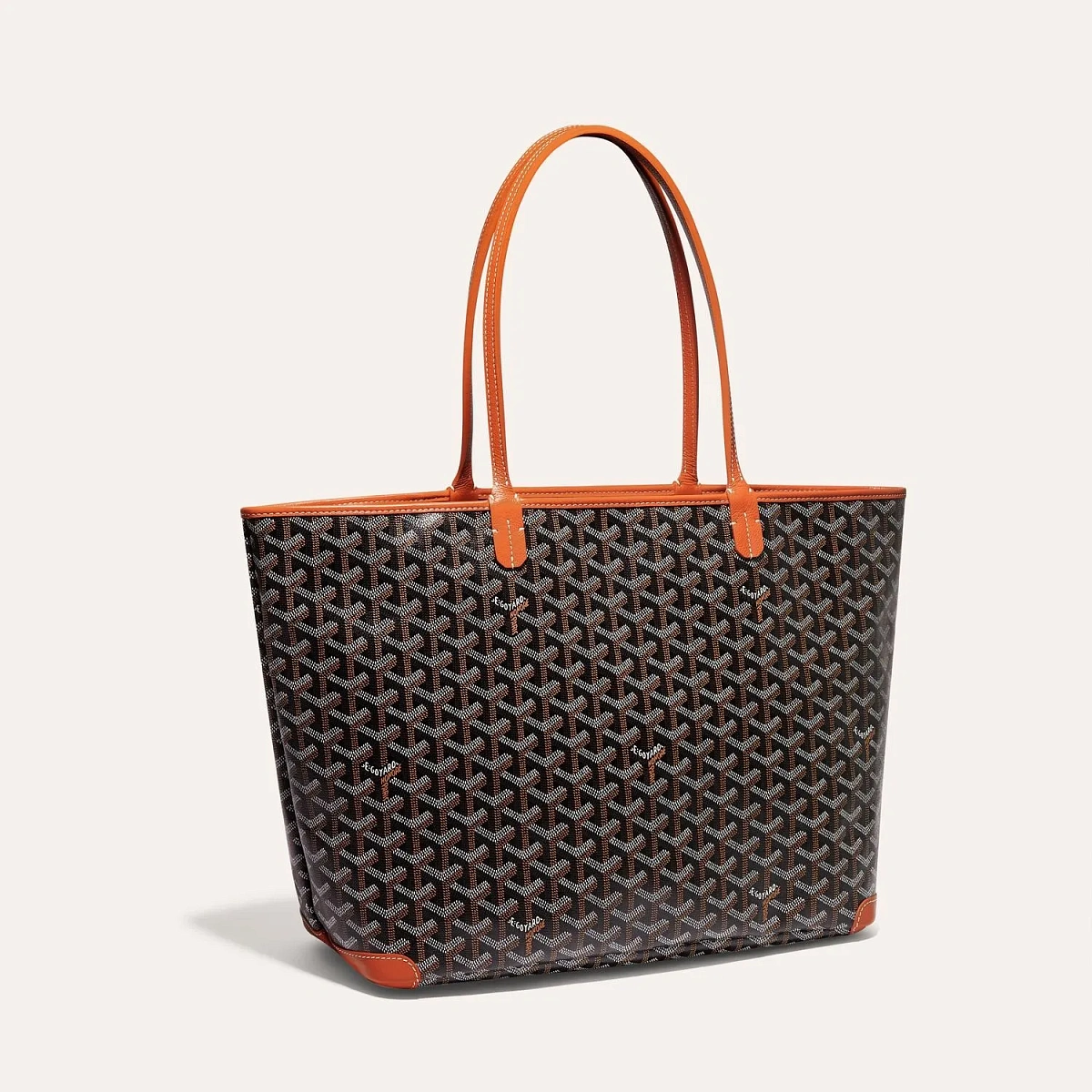 Goyard Artois Mm Bag Black & Tan ARTOISMMLTY01CL03P