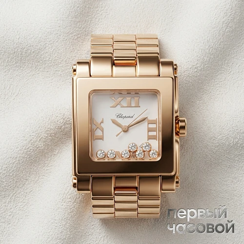Happy Sport 18K Rose Gold