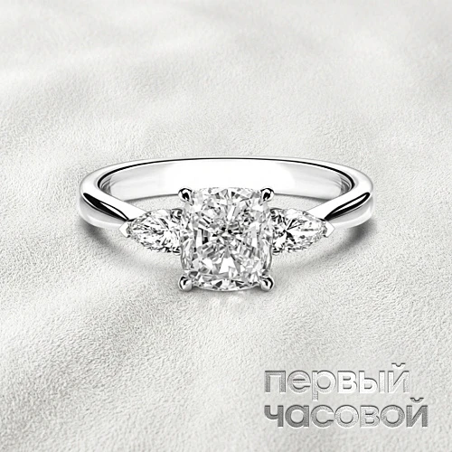 Кольцо с бриллиантом 1,51 ct. I/VS1