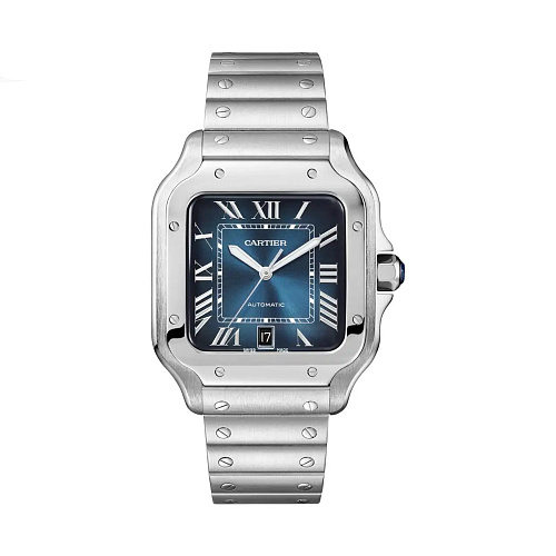 Santos De Cartier Blue Dial