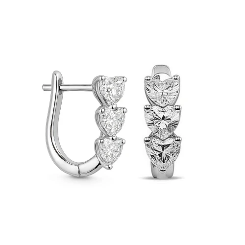 Серьги с бриллиантами 1,40 Ct.