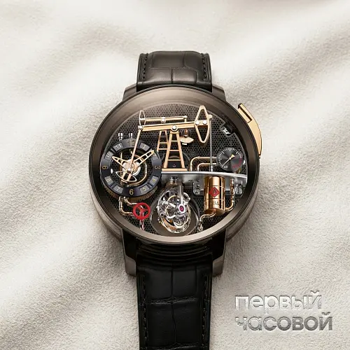 Jacob & Co Oil Pump Titanium Black DLC