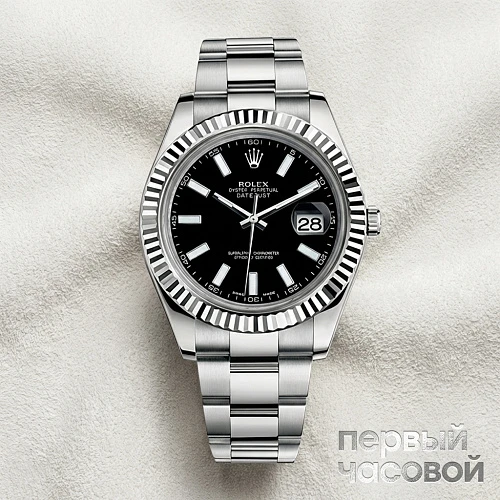 Datejust II 41mm Steel and White Gold