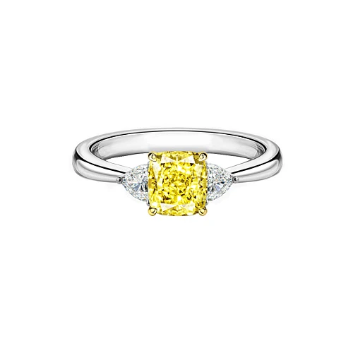 Кольцо 1,72 ct. Fancy Light Yellow/VVS2