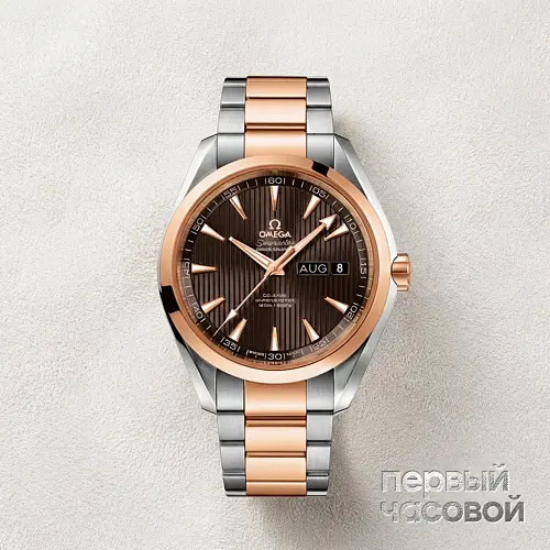 Seamaster Aqua Terra 43Mm Steel & Rose Gold