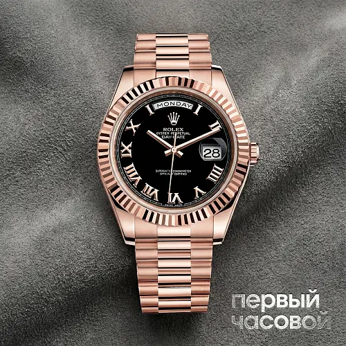 Day-Date Ii President Everose Gold Black Dial