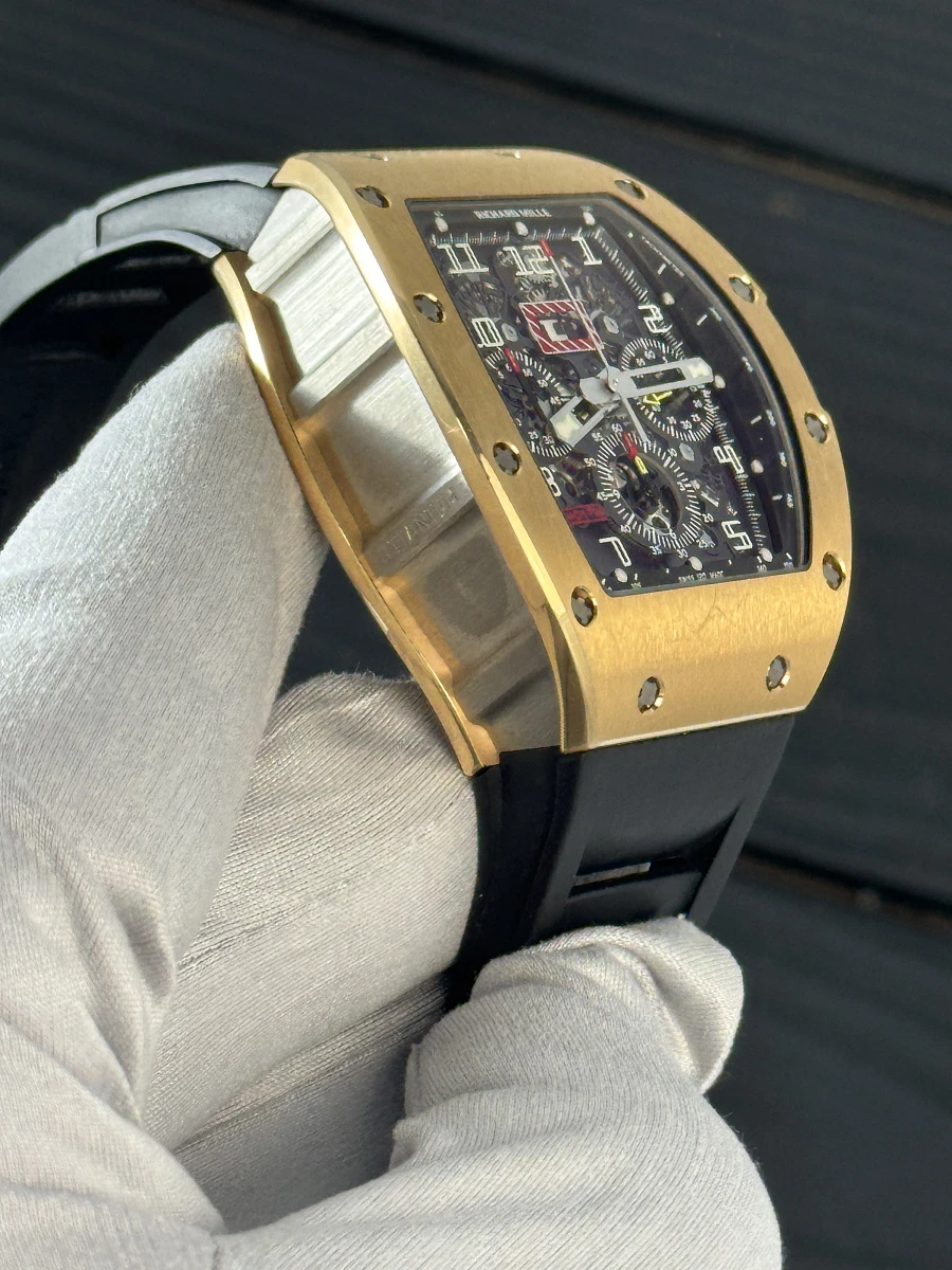 Купить элитные часы Richard Mille Rm11 Felipe Massa Rose Gold Titanium RM011 RG Ti: в наличии в Москве!