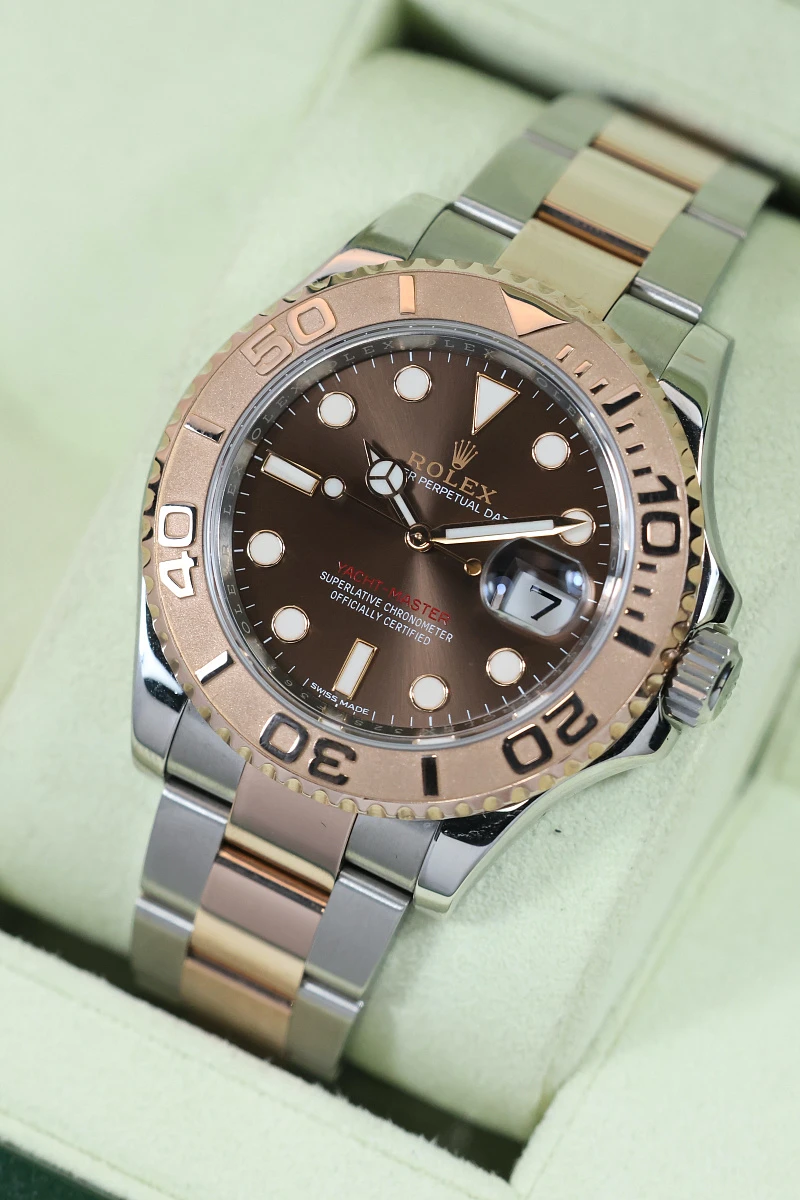 Rolex Yacht-Master Steel & Rose Gold Chocolate Dial 40 mm 116621 — фото 2