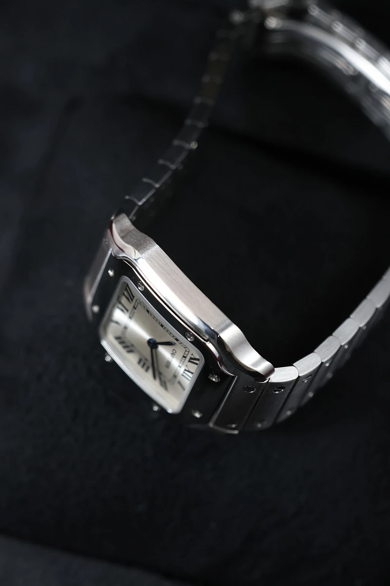 Cartier Santos De Cartier Small Model Silver Dial WSSA0082 — фото 6