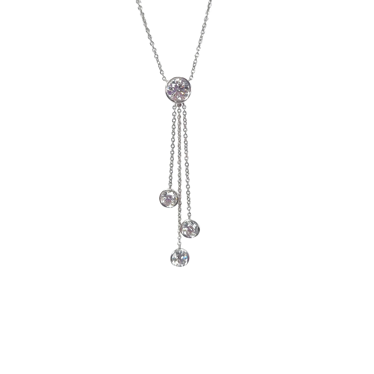 Купить украшение Tiffany &amp; Co Pendant in platinum with round brilliant diamonds : в наличии в Москве!
