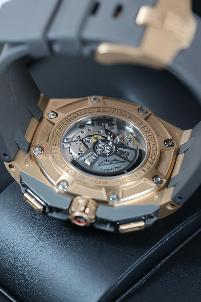 Купить элитные часы Audemars Piguet Royal Oak Offshore Michael Schumacher Rose Gold Titanium Limited Edition 26568OM.OO.A004CA.01: в наличии в Москве!