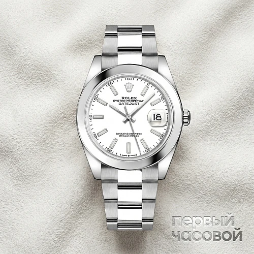 Oyster Perpetual Datejust Ii 41Mm White Dial