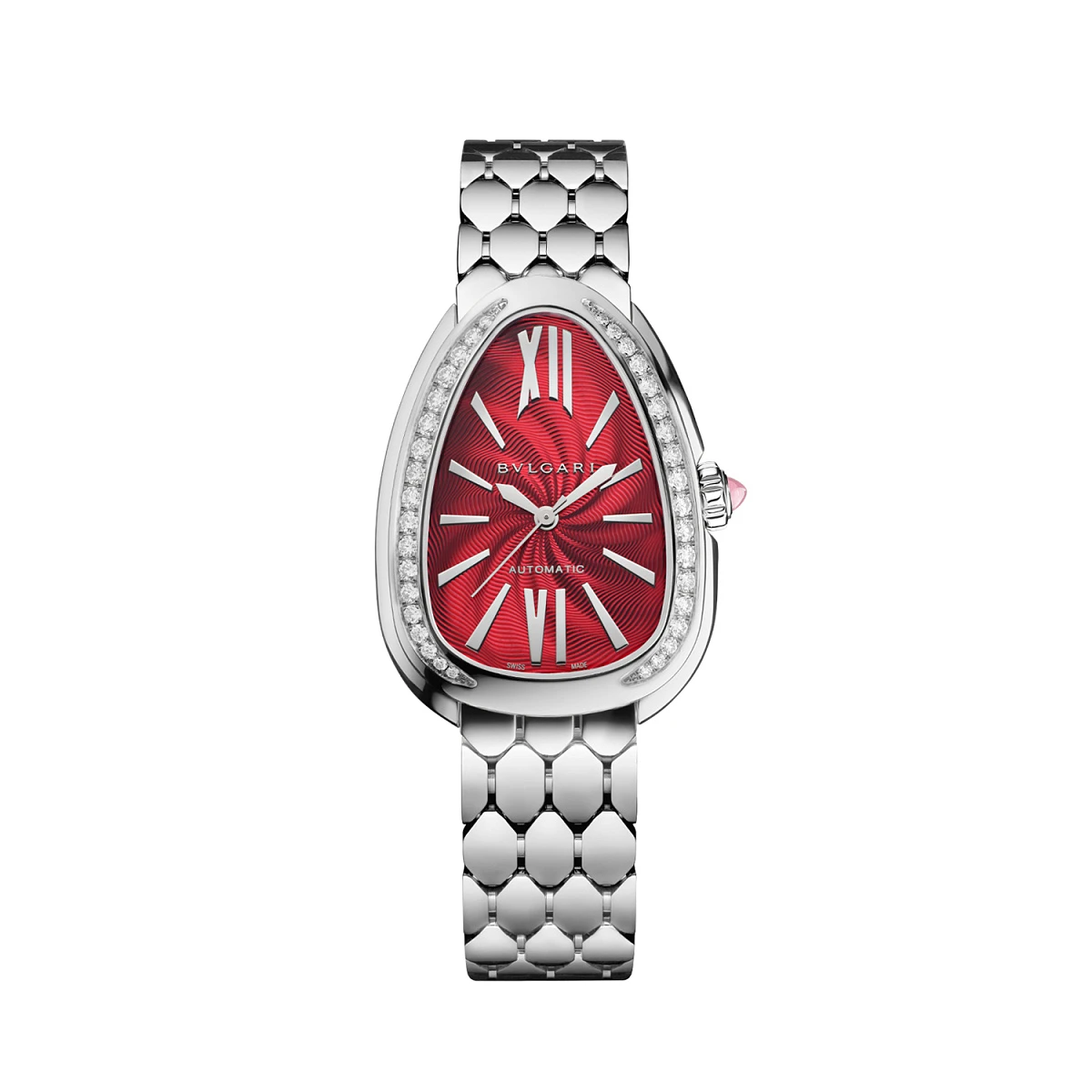 Купить элитные часы Bvlgari Serpenti Seduttori Steel And Diamonds Limited Edition 104310: в наличии в Москве!