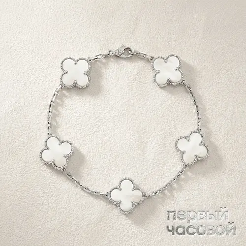 Vintage Alhambra Bracelet, 5 Motifs Vcarf48400