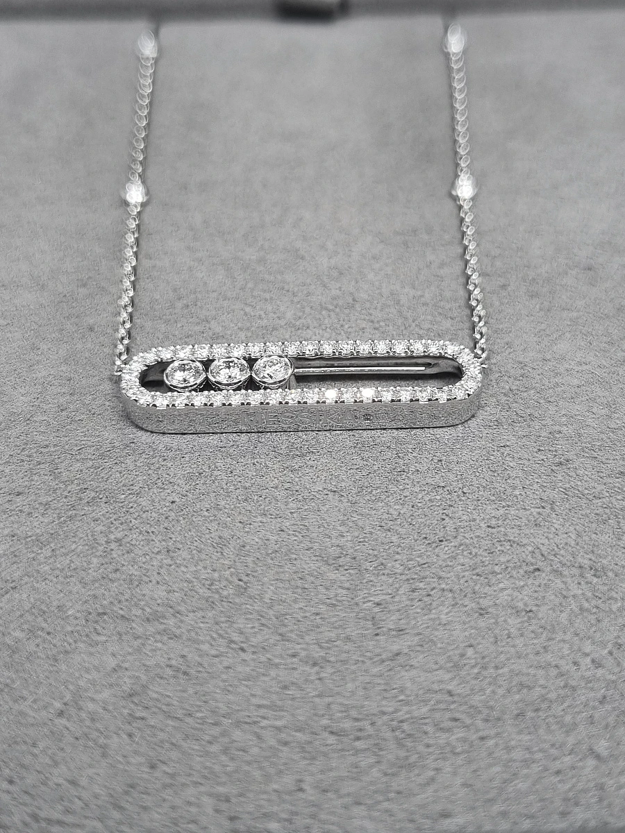 Купить украшение MESSIKA Move Pavé Move pavé diamond necklace 3994: в наличии в Москве!