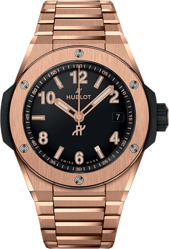 Big Bang Integrated Time Only King Gold