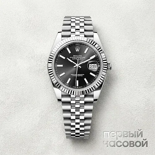 Datejust 41 mm Black Dial Jubilee Bracelet