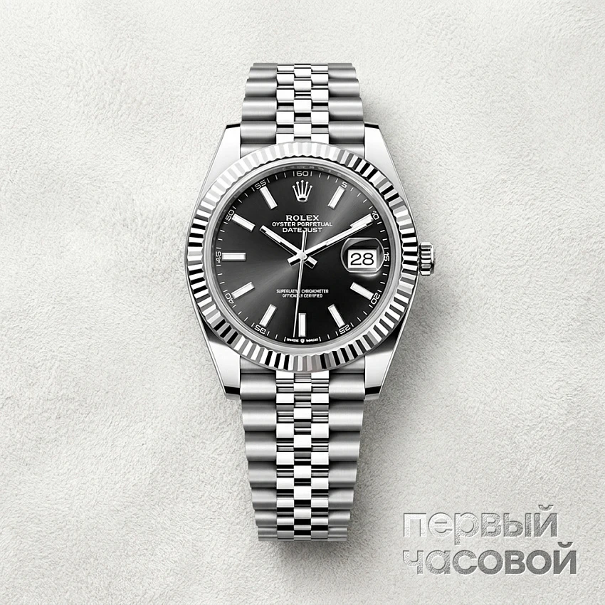 Datejust 41 mm Black Dial Jubilee Bracelet 