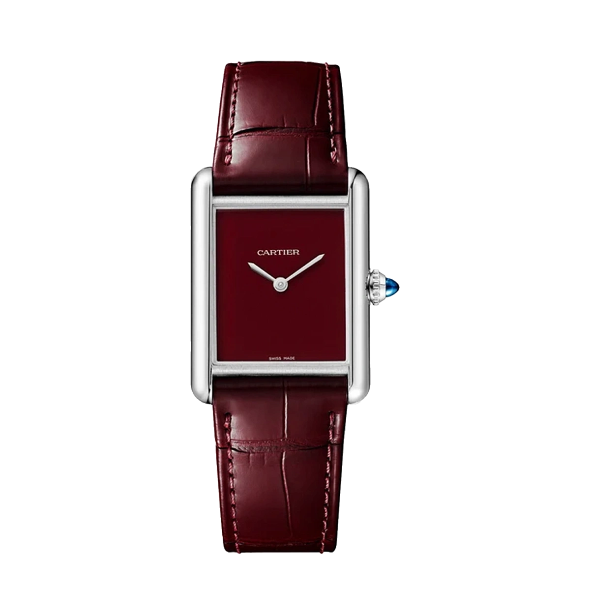 Купить элитные часы Cartier Tank Must De Cartier Red Large WSTA0113: в наличии в Москве!