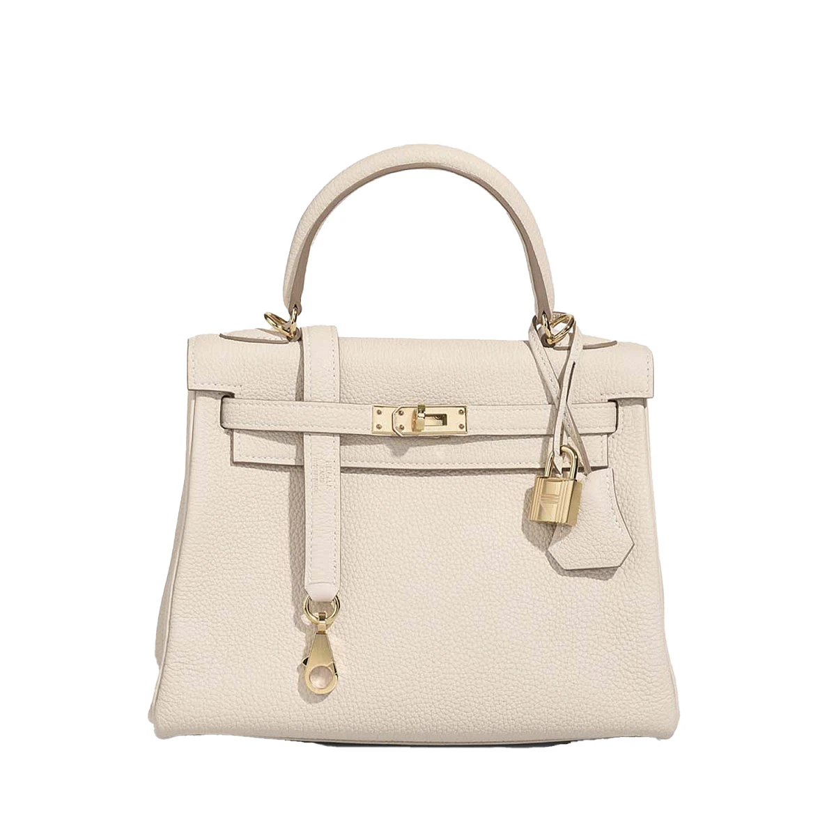 Hermes Hermès Kelly 25 Togo Craie K25