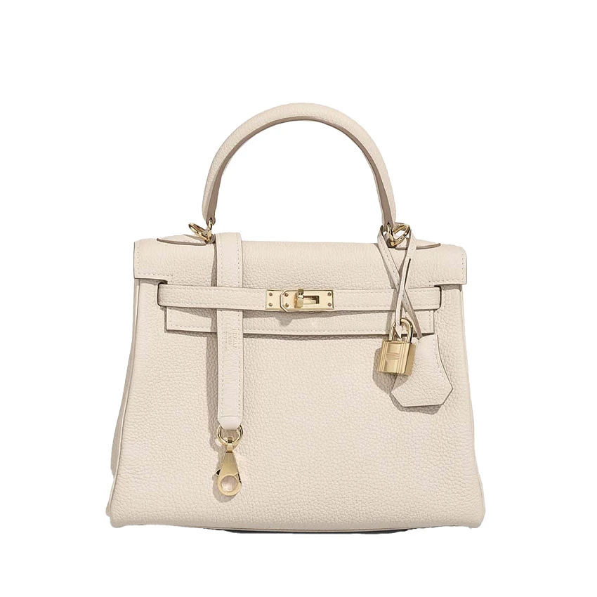 Hermès Kelly 25 Togo Craie
