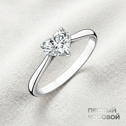 Кольцо 1,01 ct. I/Internally Flawless "Неаrt"