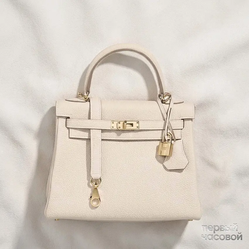 Hermès Kelly 25 Togo Craie