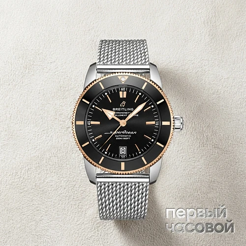 Superocean Heritage Automatic B20 Two Tone Black Dial 42