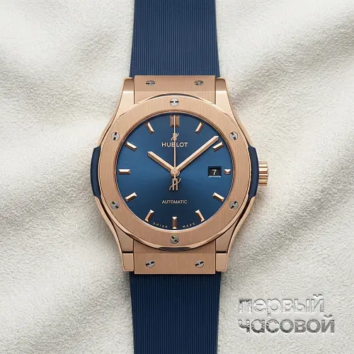 Classic Fusion King Gold Blue 42 mm