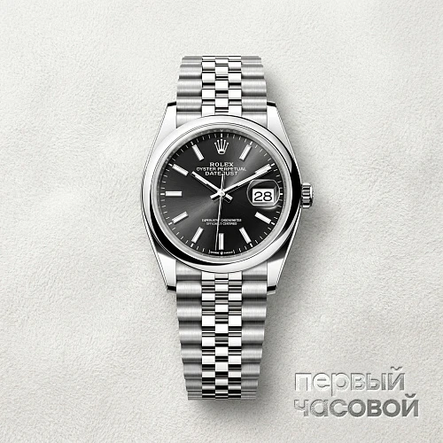Datejust 36Mm Black Dial Jubilee Bracelet