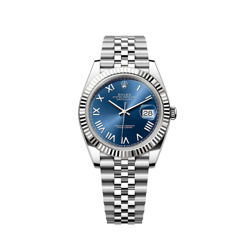 Datejust 41Mm Blue Roman
