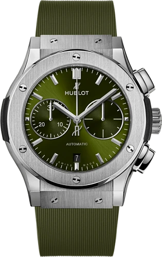 Classic Fusion Chronograph Titanium Green 45 mm